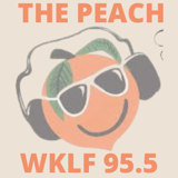 The Peach | WKLF 95.5 logo