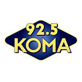 92.5 KOMA logo