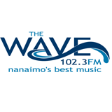 102.3 The Wave logo