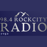 98.4 ROCKCITY RADIO logo
