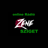 Zenesziget online radio logo