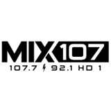Mix 107.7 FM logo