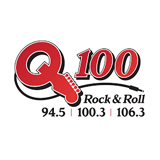 Q100.3 logo