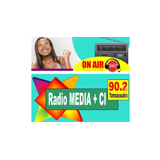 Radio MEDIA+CI Yamoussoukro logo