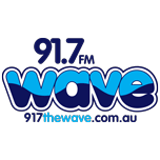 Wave FM 91.7 logo