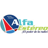 Alfa Stereo 107.8 FM logo