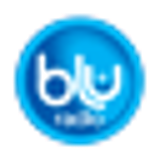 Blu Radio, señal nacional (HJCK, 89.9 MHz FM, Bogotá / HJN42, 96.3 MHz, San Martín, Meta / HJH87, 103.1 MHz, Paipa, Boyacá / HJOM, 1090 KHz, Cartagena de Indias / HJM47 103.1 MHz, Algeciras, Huila / HJQ43, 94.1 MHz, Bugalagrande, Valle del Cauca) logo
