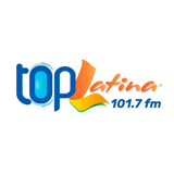 Top Latina 101.7 fm logo