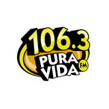 Pura Vida 106.3FM logo
