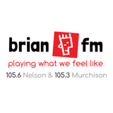Brian FM 105.6 Nelson NZ logo