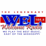 WEL 105.5 logo
