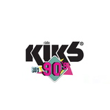Radio KIKS - BIG 90s logo