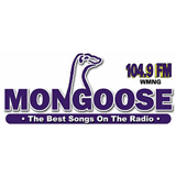 104.9 The Mongoose logo