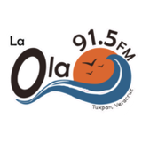 La Ola (Tuxpan) - 91.5 FM - XHTL-FM - Tuxpan, VE logo