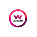 Worship 100 logo