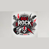 103.1 pure rock fm logo