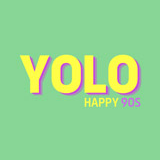 YOLO - Life is like a dance logo