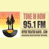River Theater Radio - KGGV-LP - Guerneville, California logo