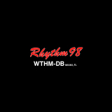 Rhythm 98 WTHM-DB Miami logo