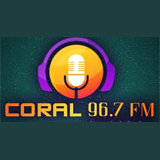 Radio Coral 96.7 FM "La del sabor" logo