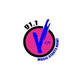 V FM 91.1 logo